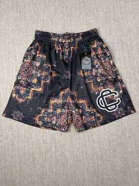 Corrupted Creative Mesh Athletic Shorts NEW